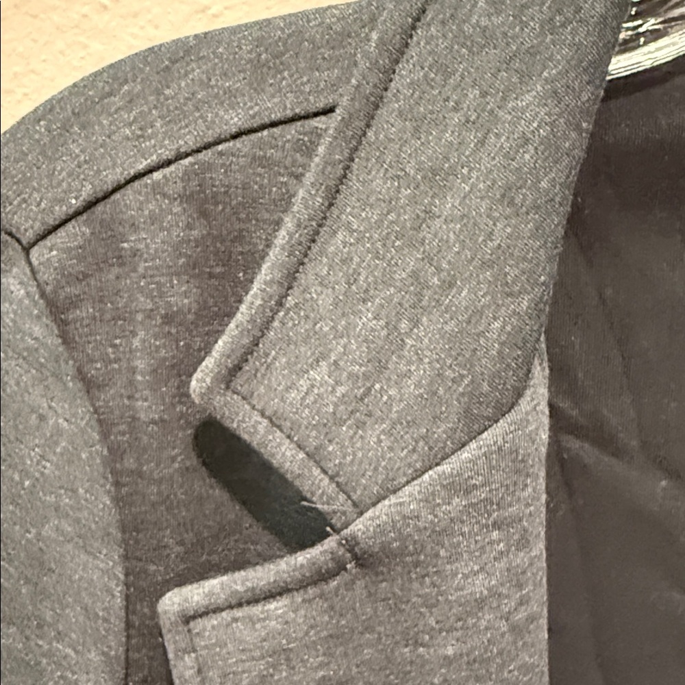 Banana Republic Charcoal Open Front Jacket - Picture 3 of 5